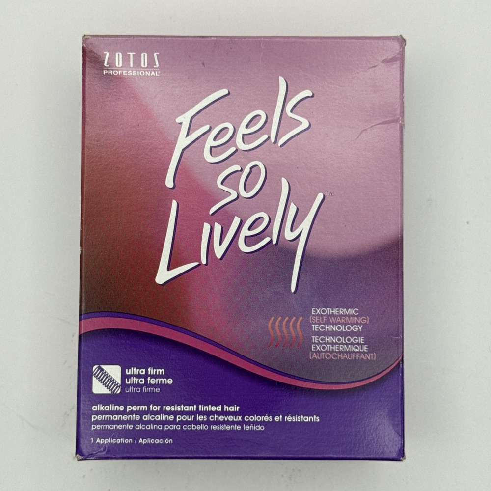 Zotos Feels So Lively Ultra Firm Alkaline Perm For Resistant Tinted Hair
